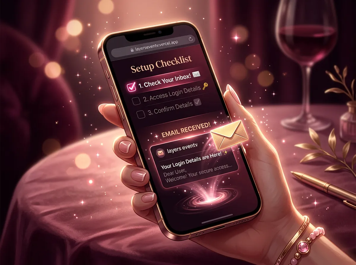 Step 2: Receive your Layerseven TV activation code by email within minutes